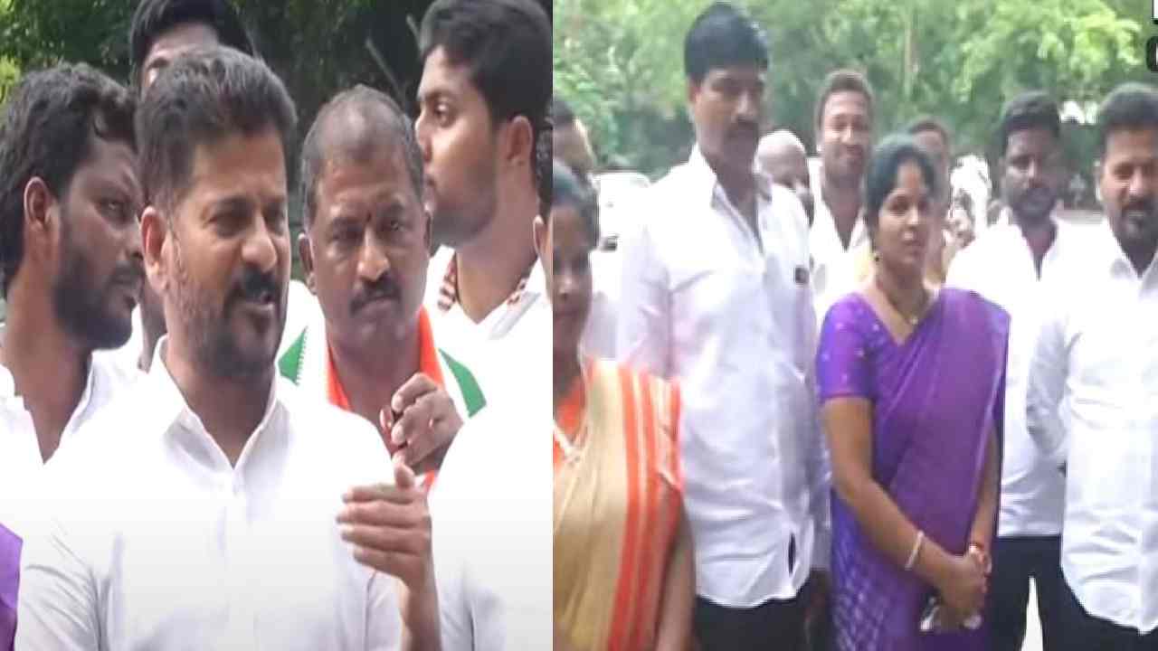 Revanth Reddy : రాహుల్ సమక్షంలో కాంగ్రెస్లో చేరిన టీఆర్ఎస్ మేయర్,నేతలు Revanth Reddy : రాహుల్ సమక్షంలో కాంగ్రెస్లో చేరిన టీఆర్ఎస్ మేయర్,నేతలు