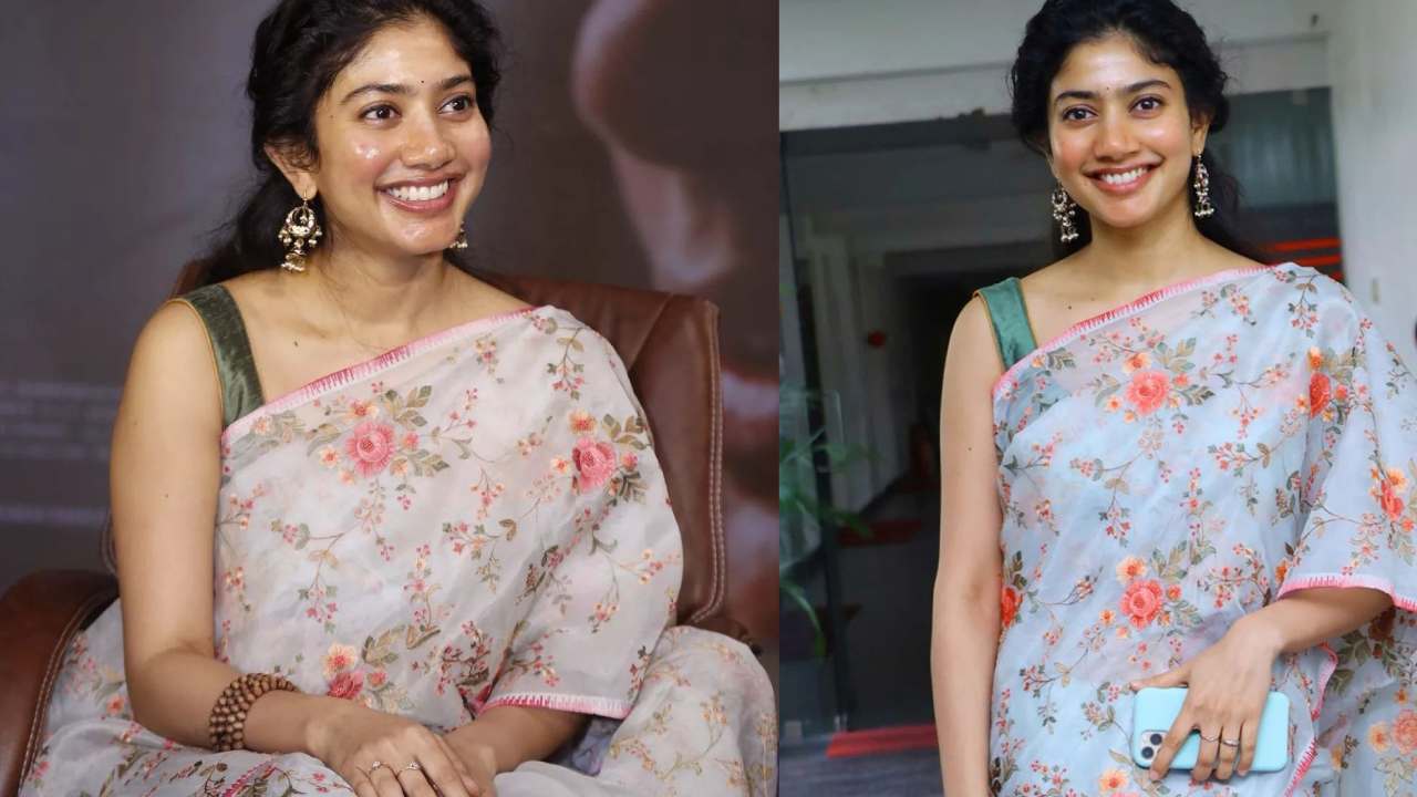 Sai Pallavi : ‘గార్గి’ సినిమా ప్రెస్ మీట్‌లో చీరలో సాయిపల్లవి క్యూట్ ఫోటోషూట్
