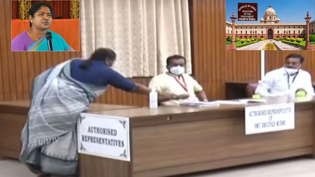 MLA Seethakka : రాష్ట్రపతి ఎన్నిక ఓటింగ్లో ఎమ్మెల్యే సీతక్క కన్ఫ్యూజ్..తాను వేయాలనుకున్న అభ్యర్థికి కాకుండా మరో అభ్యర్థికి MLA Seethakka : రాష్ట్రపతి ఎన్నిక ఓటింగ్లో ఎమ్మెల్యే సీతక్క కన్ఫ్యూజ్..తాను వేయాలనుకున్న అభ్యర్థికి కాకుండా మరో అభ్యర్థికి