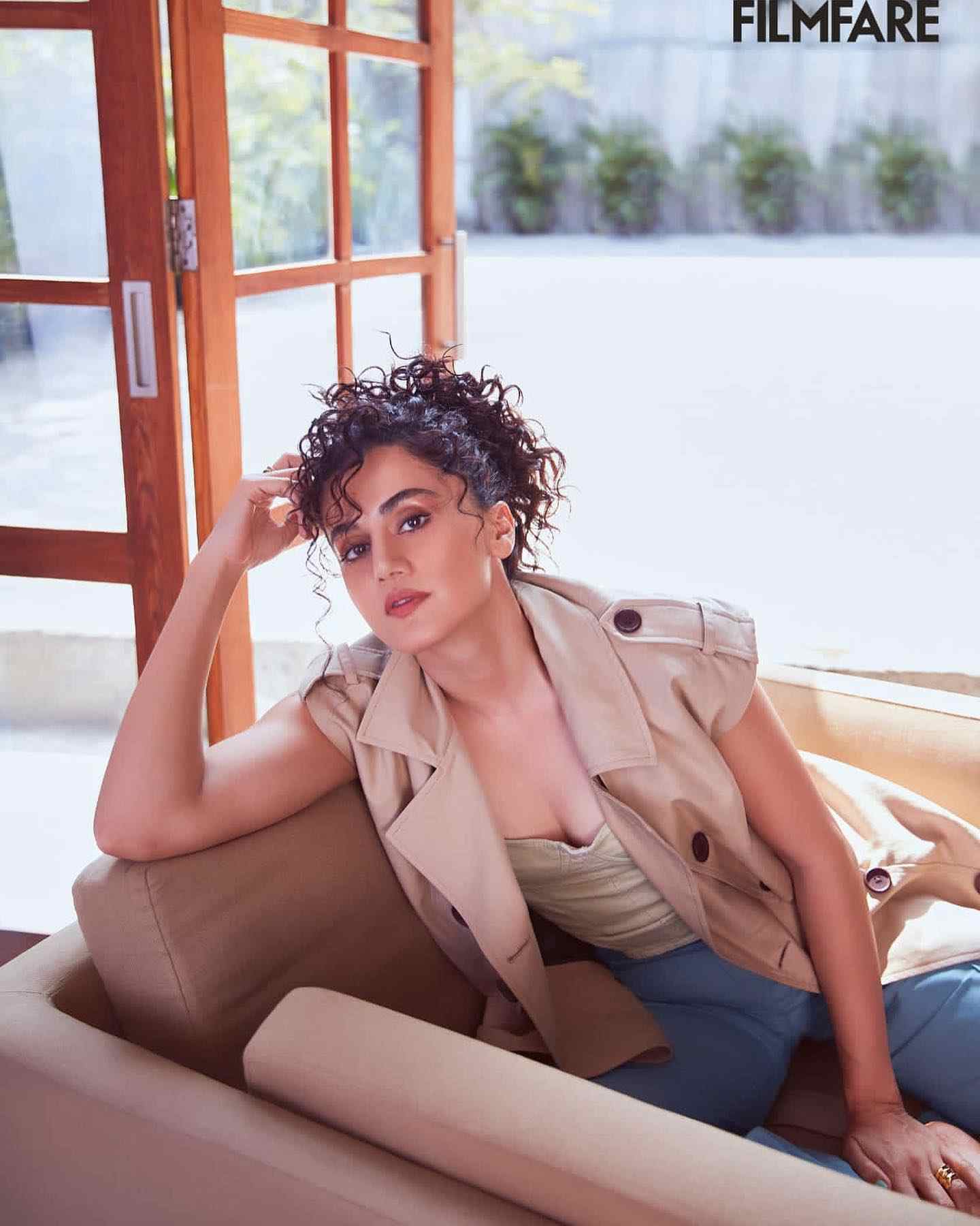 Tapsee special photoshoot for Filmfare           Pc@Tapsee Instagram