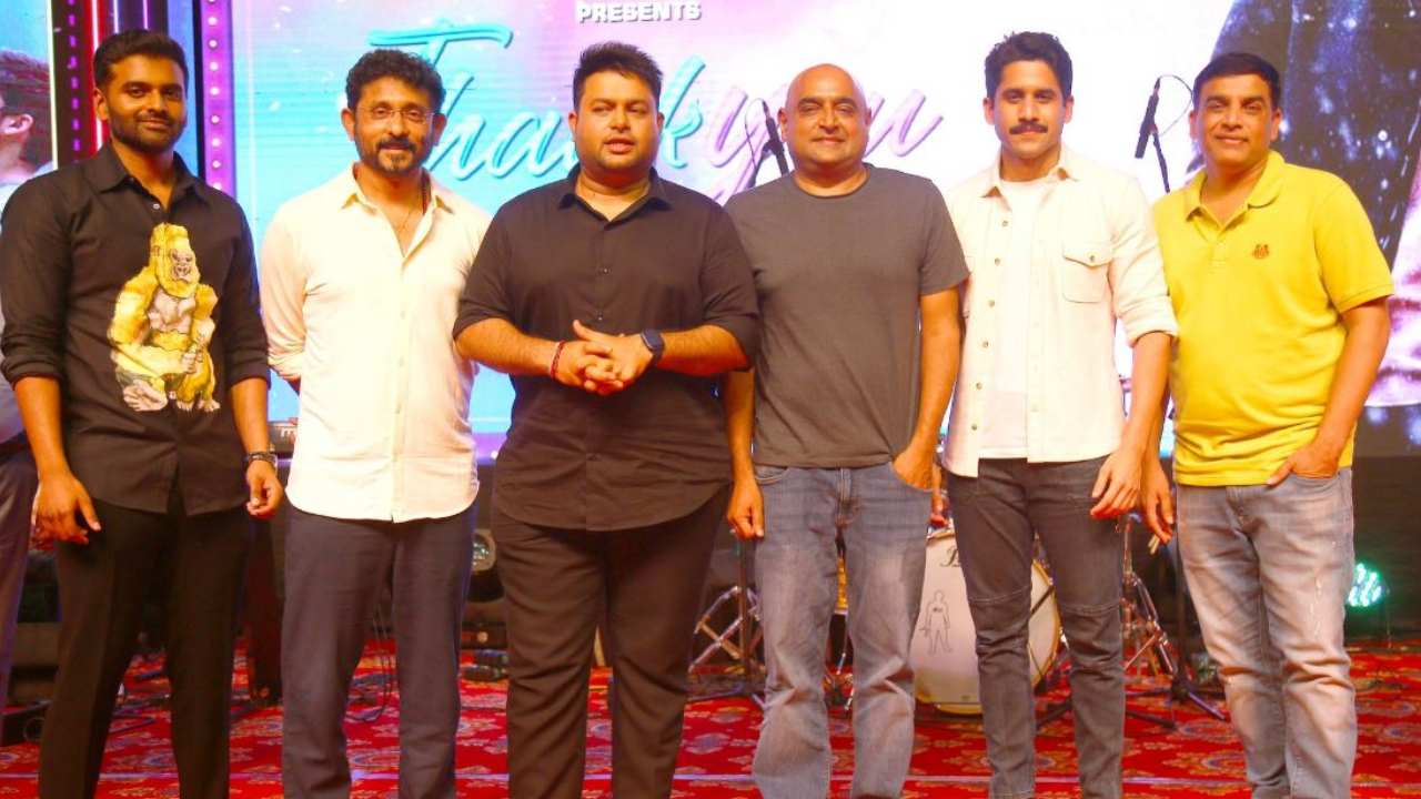 Naga Chaitanya : థాంక్యూ మూవీ ప్రీ రిలీజ్ ఈవెంట్ గ్యాలరీ