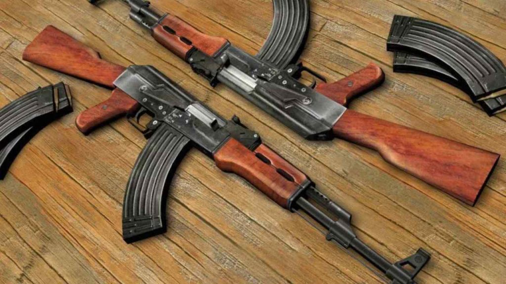 AK-47 rifles
