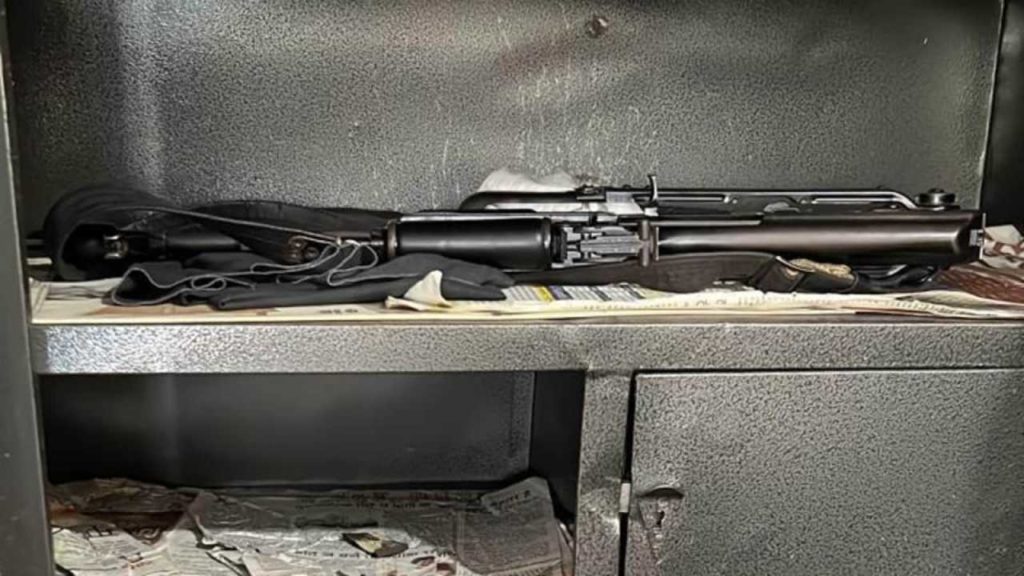 AK 47s found