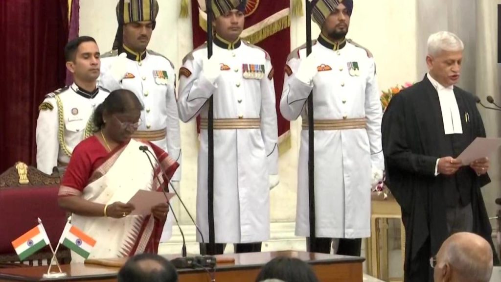 Justice UU Lalit takes oath as 49th Chief Justice of India.