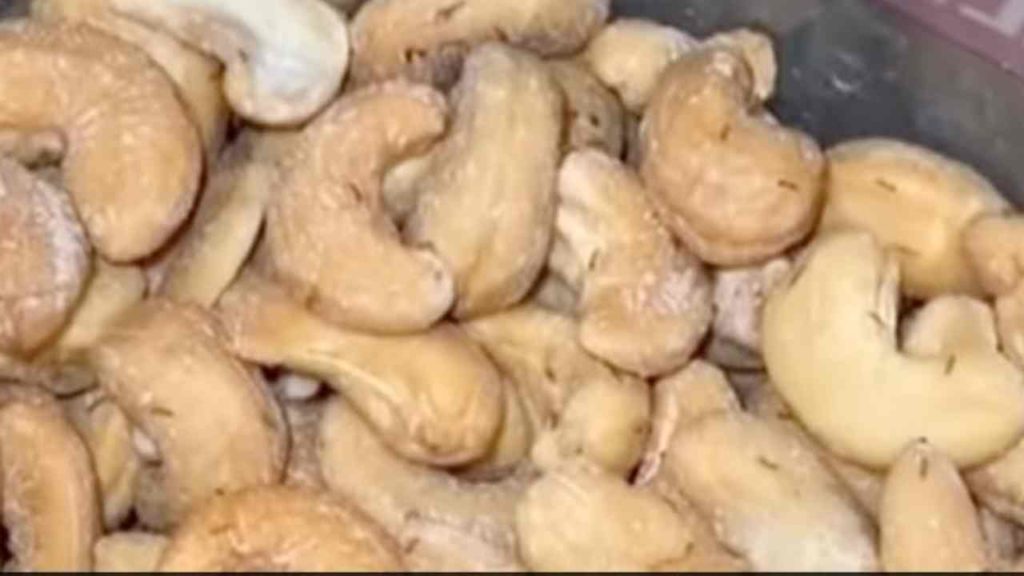 Cashews Covered With Ants