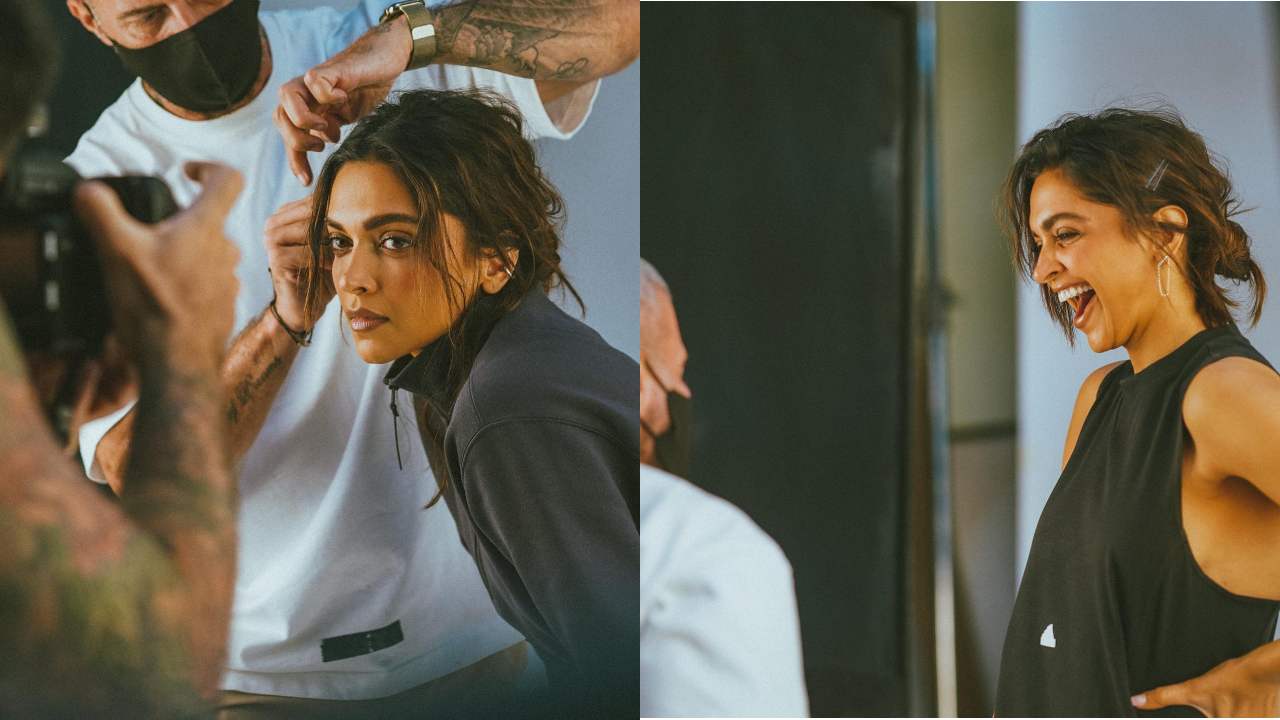 Deepika Padukone : అడిడాస్ యాడ్ షూట్ లో దీపికా వర్కింగ్ స్టిల్స్