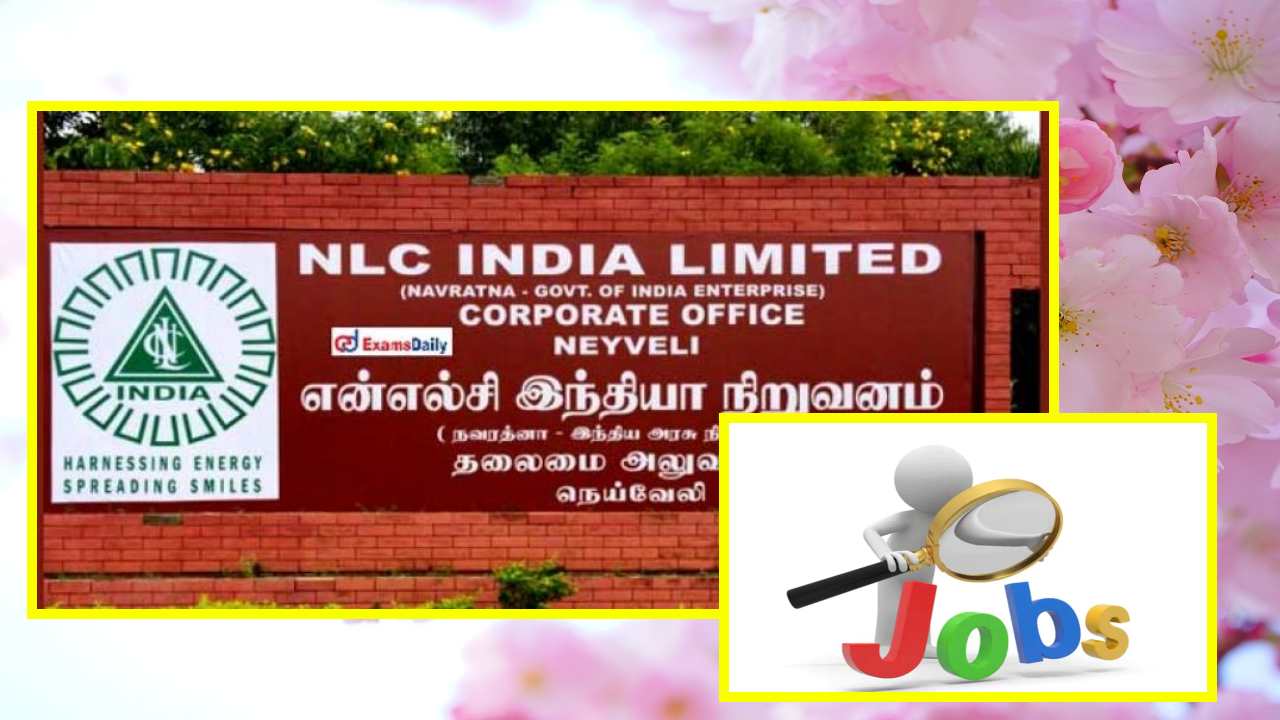 Job Vacancies : ఎన్ఎల్సీ ఇండియాలో ఉద్యోగ ఖాళీల భర్తీ Job Vacancies : ఎన్ఎల్సీ ఇండియాలో ఉద్యోగ ఖాళీల భర్తీ