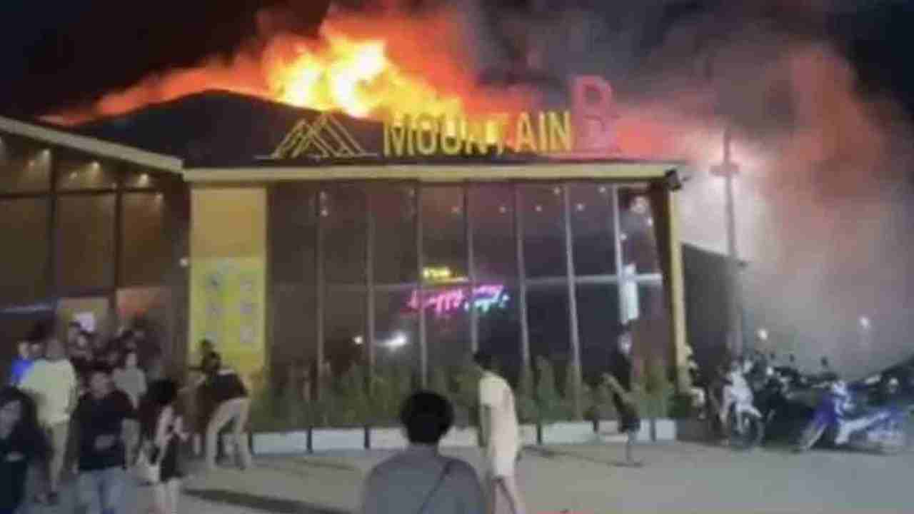 Fire Incident In Thailand