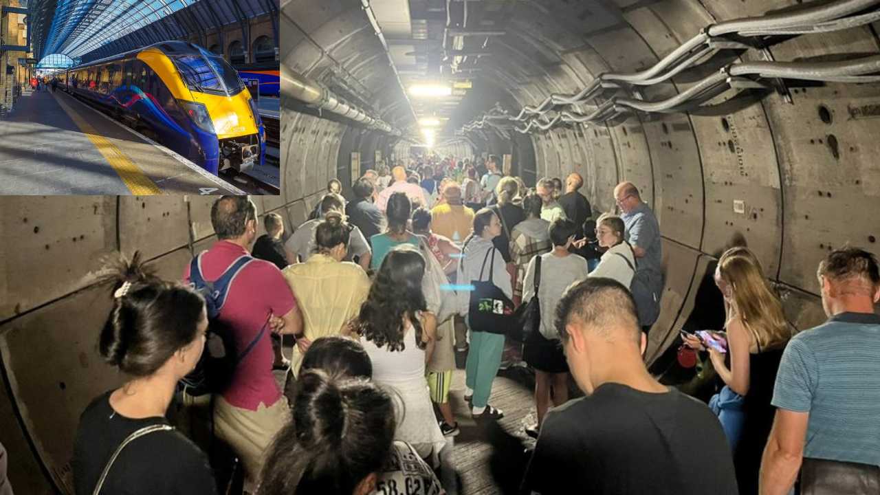 France-UK Train breakdown in Undersea Tunnel : సముద్ర గర్భంలో ఆగిపోయిన రైలు .. ఐదు గంటలు ప్రాణాలు గుప్పిట్లో ప్రయాణీకులు France-UK Train breakdown in Undersea Tunnel : సముద్ర గర్భంలో ఆగిపోయిన రైలు .. ఐదు గంటలు ప్రాణాలు గుప్పిట్లో ప్రయాణీకులు
