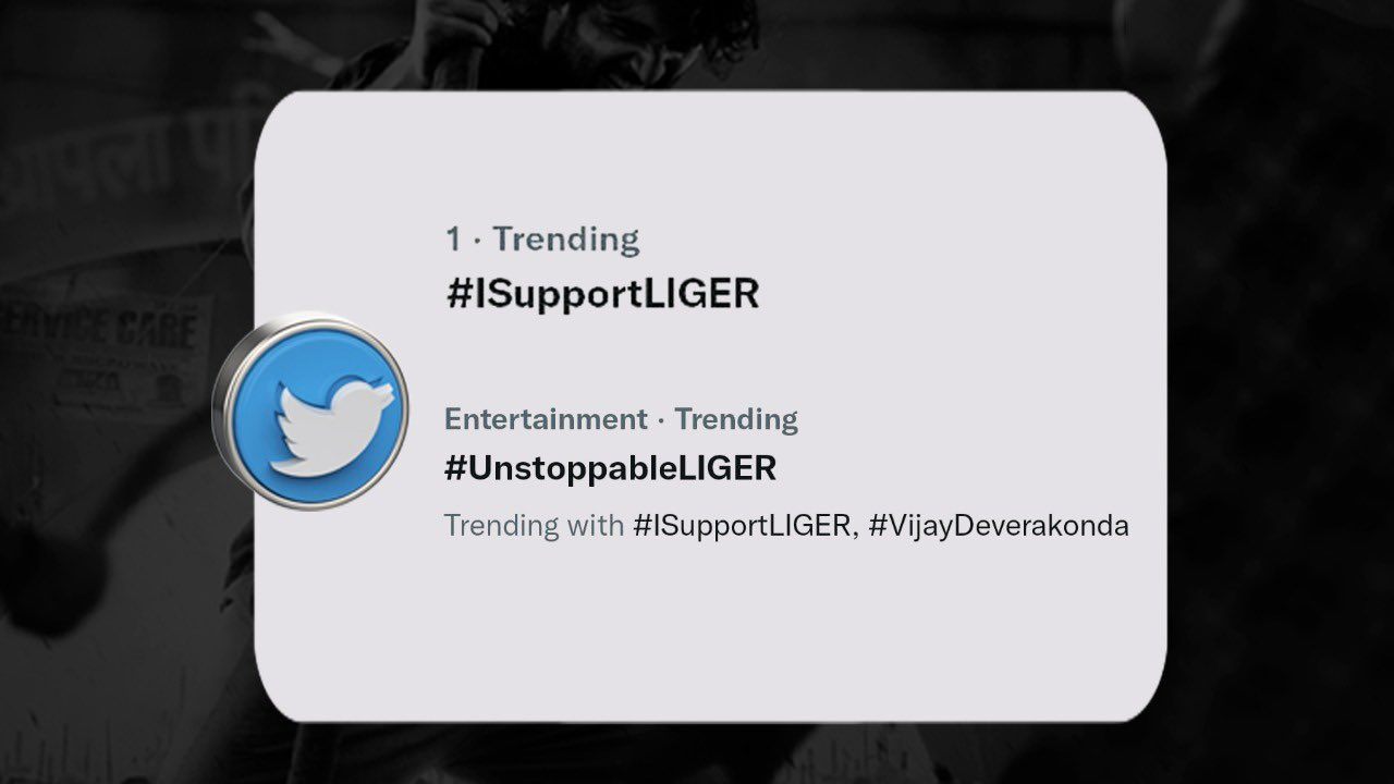 I Support Liger: ట్విట్టర్కు చుక్కలు చూపిస్తున్న లైగర్.. బాయ్కాట్ భరతం పట్టిన రౌడీ ఫ్యాన్స్! I Support Liger: ట్విట్టర్కు చుక్కలు చూపిస్తున్న లైగర్.. బాయ్కాట్ భరతం పట్టిన రౌడీ ఫ్యాన్స్!