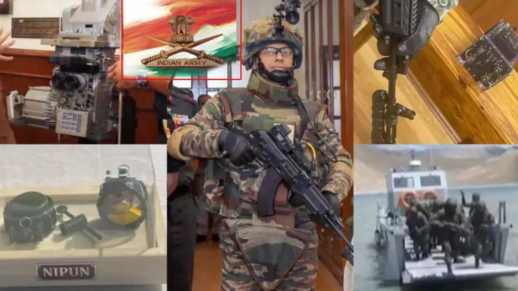 India Army Weapons Made In India F-INSAS..Nipun 
