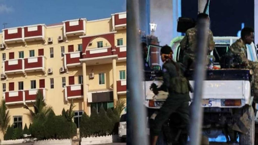Islamic militants attack 8 civilians killed in Mogadishu hotel