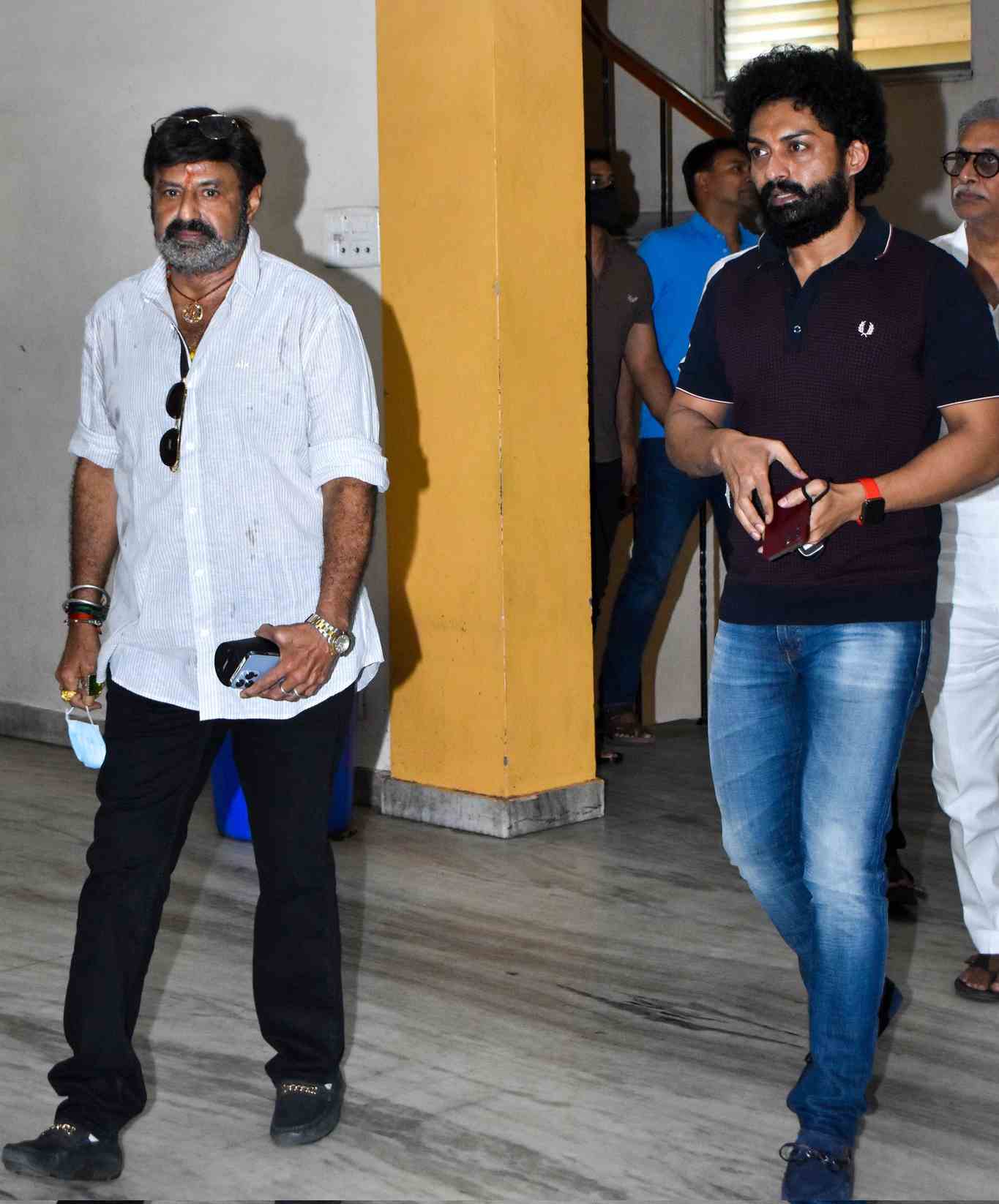 Nandamuri Balakrishna Watches Nandamuri Kalyan Rams Bimbisara Movie