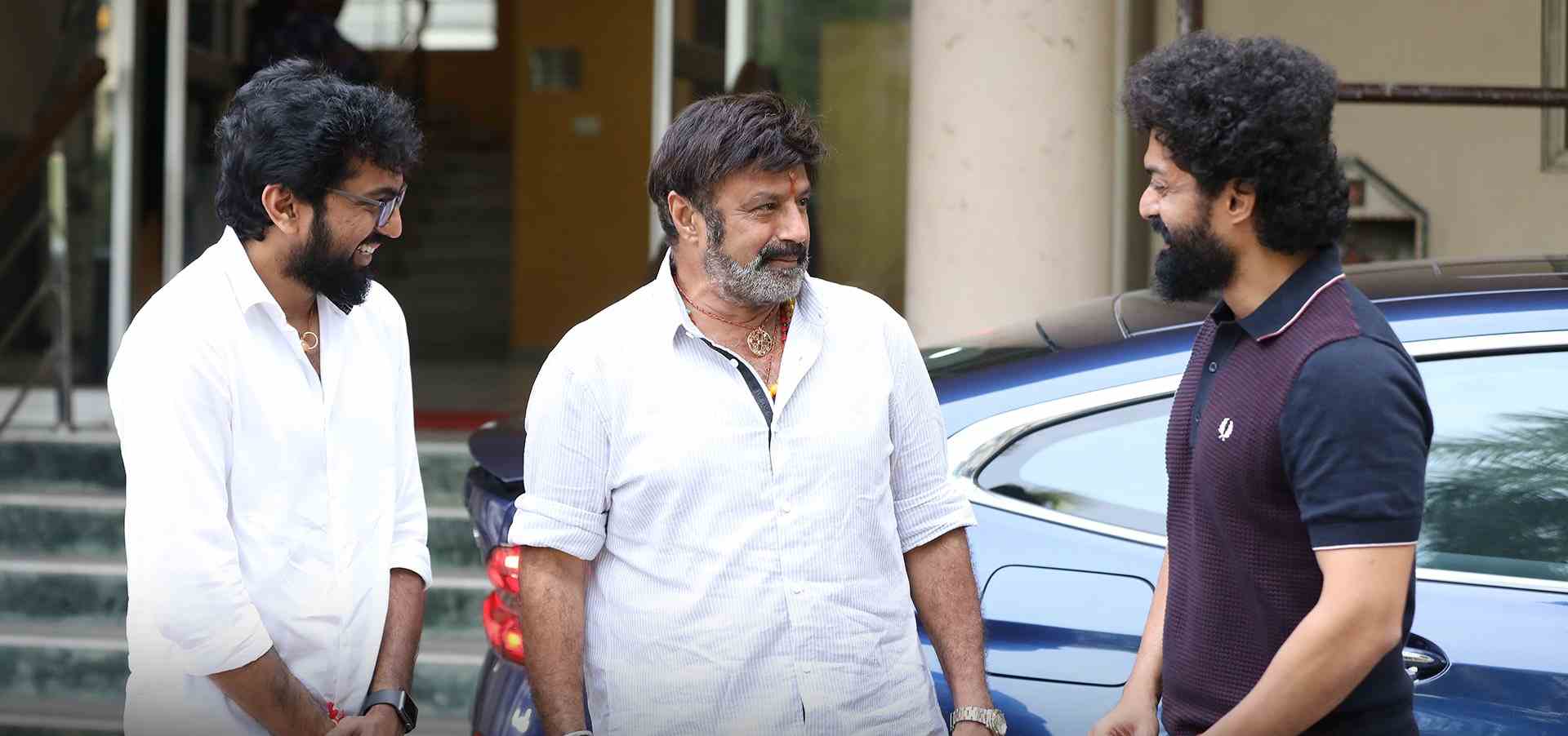 Nandamuri Balakrishna Watches Nandamuri Kalyan Rams Bimbisara Movie