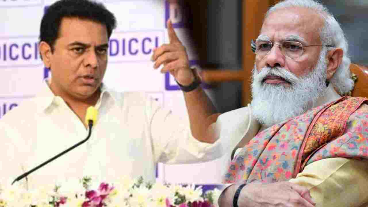 KTR Tweet On Modi: మోదీజీ.. మీరు నిజంగా మహిళలకు గౌరవం ఇవ్వాలని కోరుకున్నట్లయితే ఆ పని చేయండి. KTR Tweet On Modi: మోదీజీ.. మీరు నిజంగా మహిళలకు గౌరవం ఇవ్వాలని కోరుకున్నట్లయితే ఆ పని చేయండి.