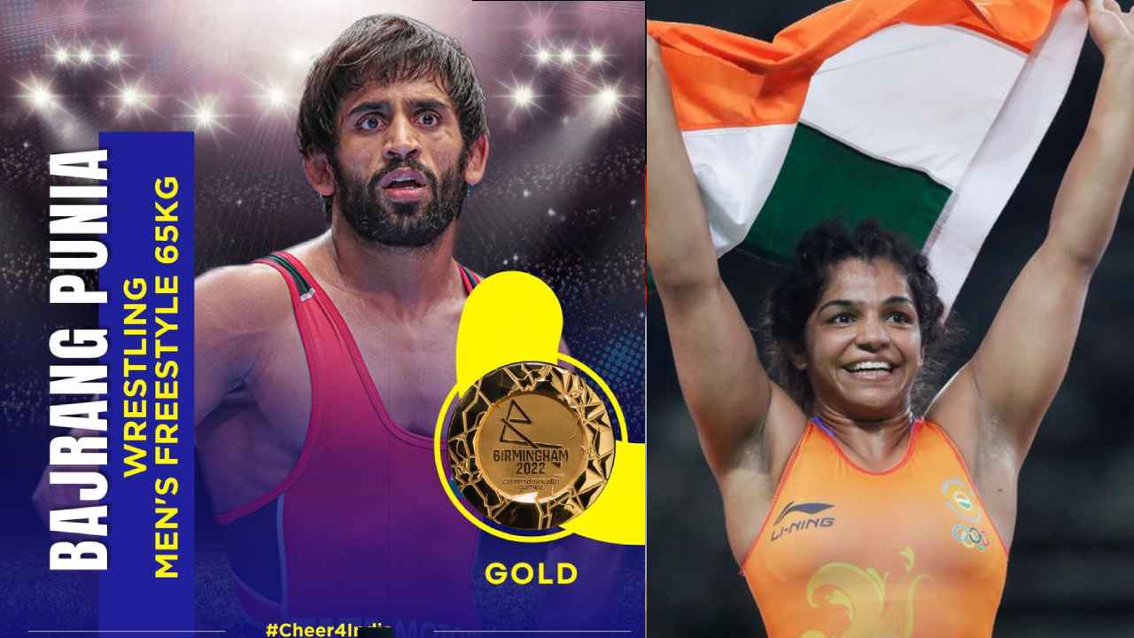 Punia And Sakshi Malik Wins Gold : కామన్వెల్త్ గేమ్స్లో భారత్ జోరు.. ఒకేరోజు రెండు గోల్డ్ మెడల్స్.. పునియా, సాక్షి మాలిక్కు స్వర్ణం Punia And Sakshi Malik Wins Gold : కామన్వెల్త్ గేమ్స్లో భారత్ జోరు.. ఒకేరోజు రెండు గోల్డ్ మెడల్స్.. పునియా, సాక్షి మాలిక్కు స్వర్ణం