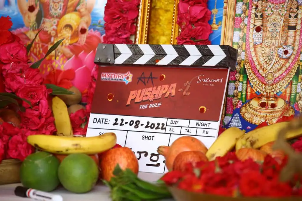 Pushpa 2 The Rule Movie Pooja Ceremony