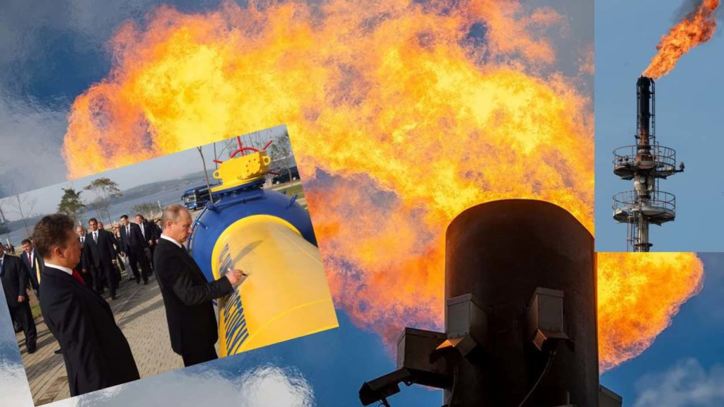 Russia is burning $10 million a day of natural gas