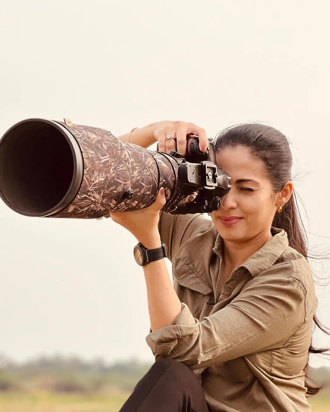 Sadaa as Wildlife Photographer at Madhyapradesh Pench National Park