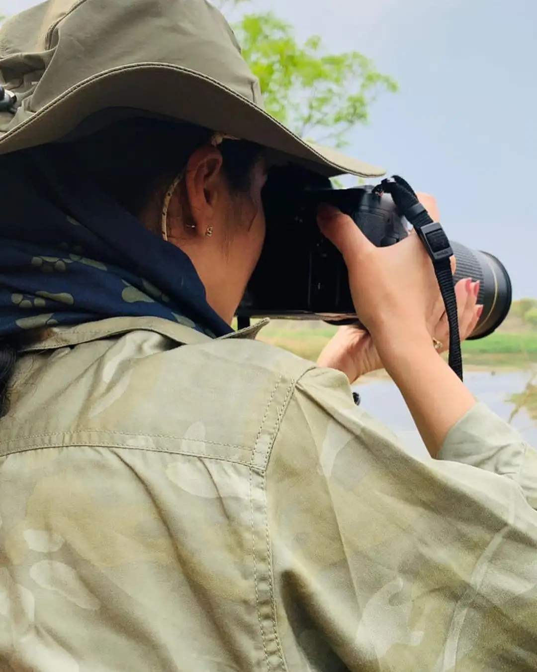 Sadaa as Wildlife Photographer at Madhyapradesh Pench National Park