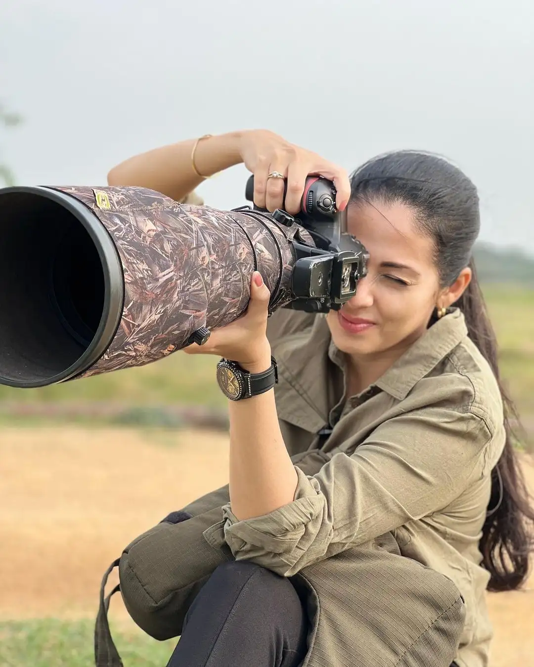 Sadaa as Wildlife Photographer at Madhyapradesh Pench National Park