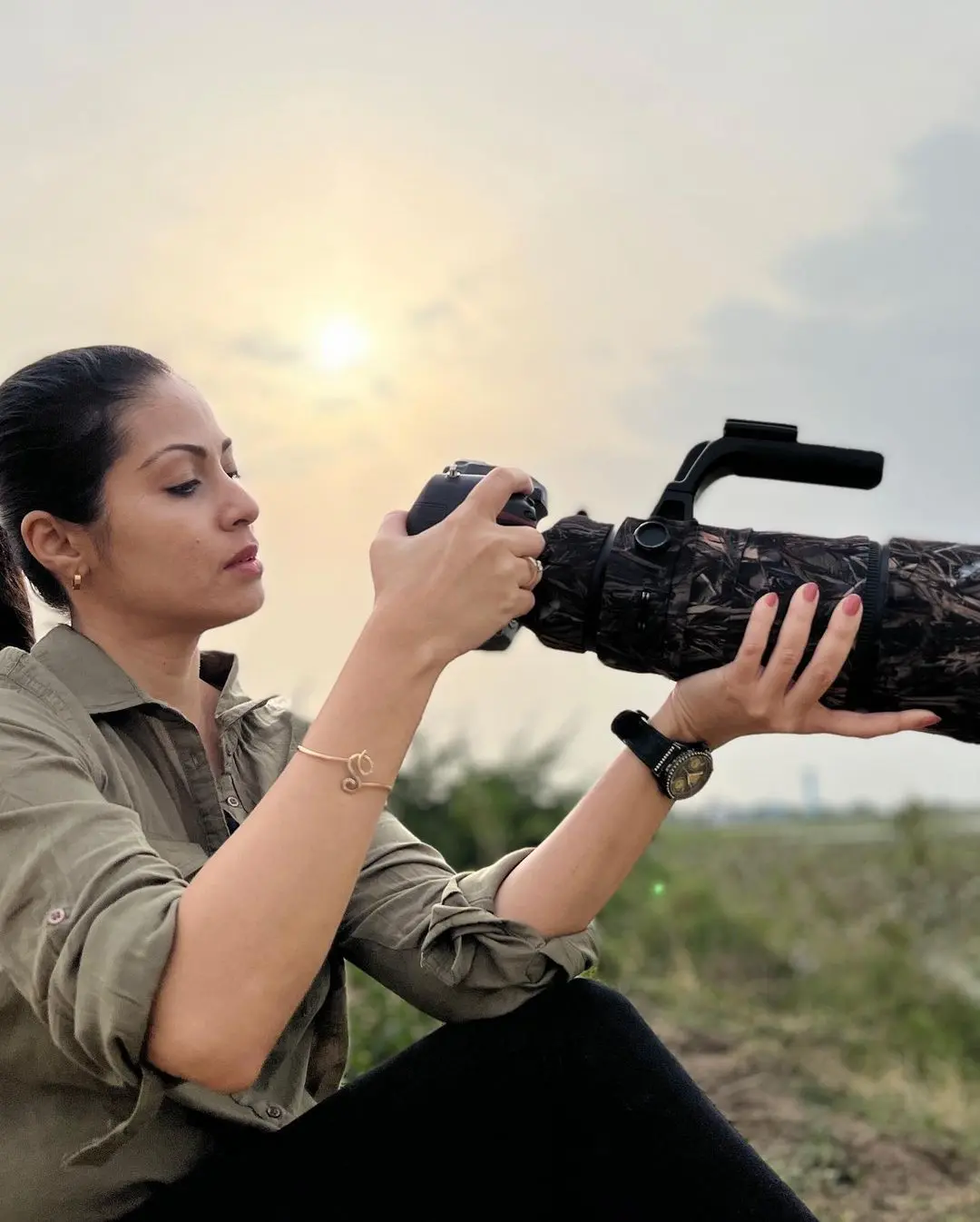 Sadaa as Wildlife Photographer at Madhyapradesh Pench National Park