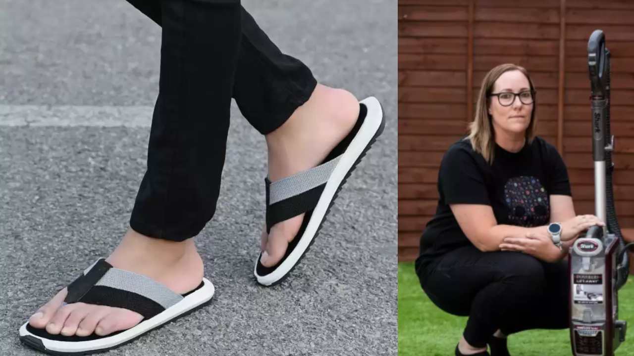 Slippers Saved Woman Life : మహిళ ప్రాణం కాపాడిన చెప్పులు Slippers Saved Woman Life : మహిళ ప్రాణం కాపాడిన చెప్పులు