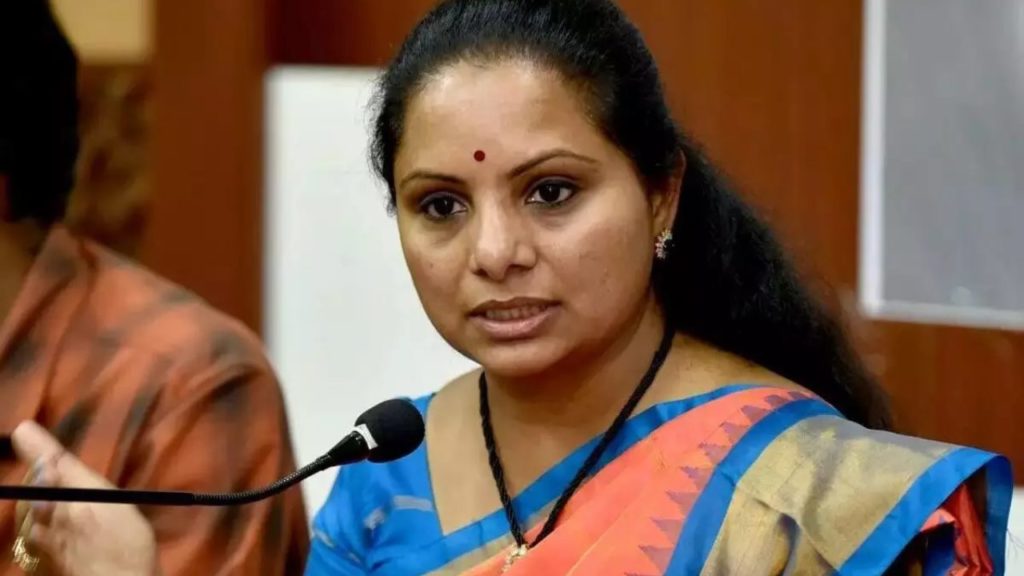 TRS MLC Kavitha files defamation case against bjp leaders 