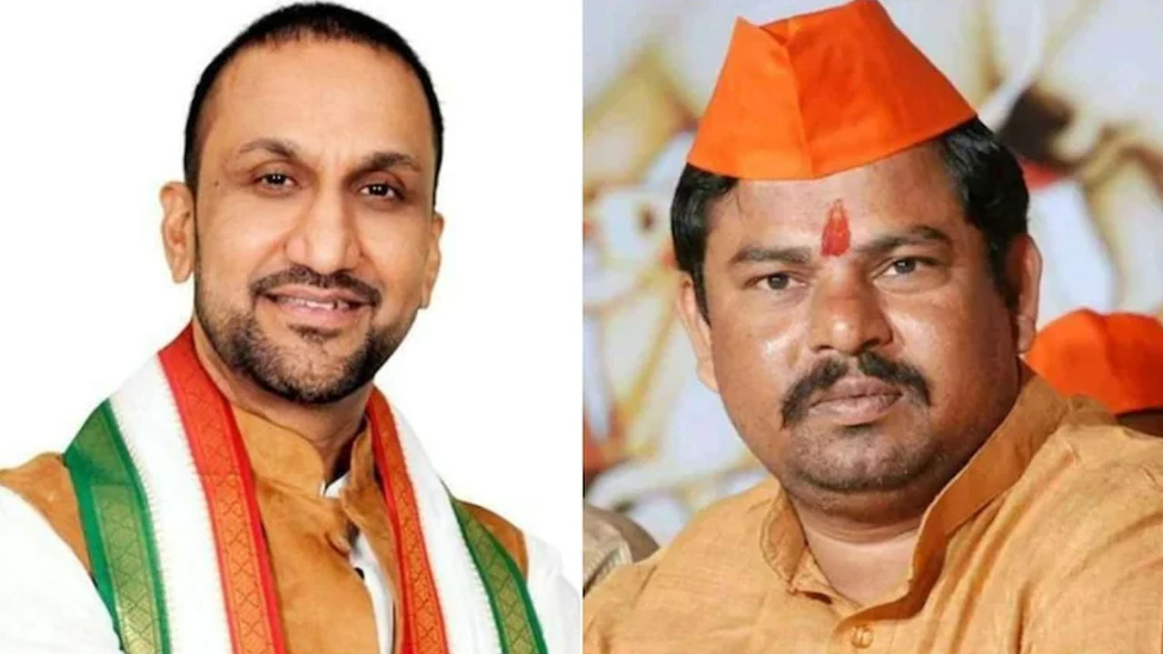 Raja Singh Row: రాజాసింగ్ ఎక్కడ కనిపిస్తే అక్కడే కొట్టండి.. కాంగ్రెస్ నేత వివాదాదస్పద వ్యాఖ్యలు Raja Singh Row: రాజాసింగ్ ఎక్కడ కనిపిస్తే అక్కడే కొట్టండి.. కాంగ్రెస్ నేత వివాదాదస్పద వ్యాఖ్యలు