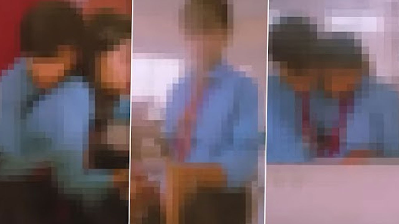 Students hugs in classroom: క్లాస్ రూమ్లో స్టూడెంట్స్ రొమాన్స్ Students hugs in classroom: క్లాస్ రూమ్లో స్టూడెంట్స్ రొమాన్స్