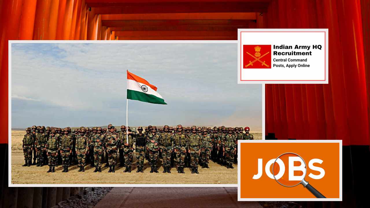 Vacancy In Indian Army : ఇండియన్ ఆర్మీ సెంట్రల్ కమాండ్ హెడ్ క్వార్టర్స్ లో ఉద్యోగాల భర్తీ Vacancy In Indian Army : ఇండియన్ ఆర్మీ సెంట్రల్ కమాండ్ హెడ్ క్వార్టర్స్ లో ఉద్యోగాల భర్తీ