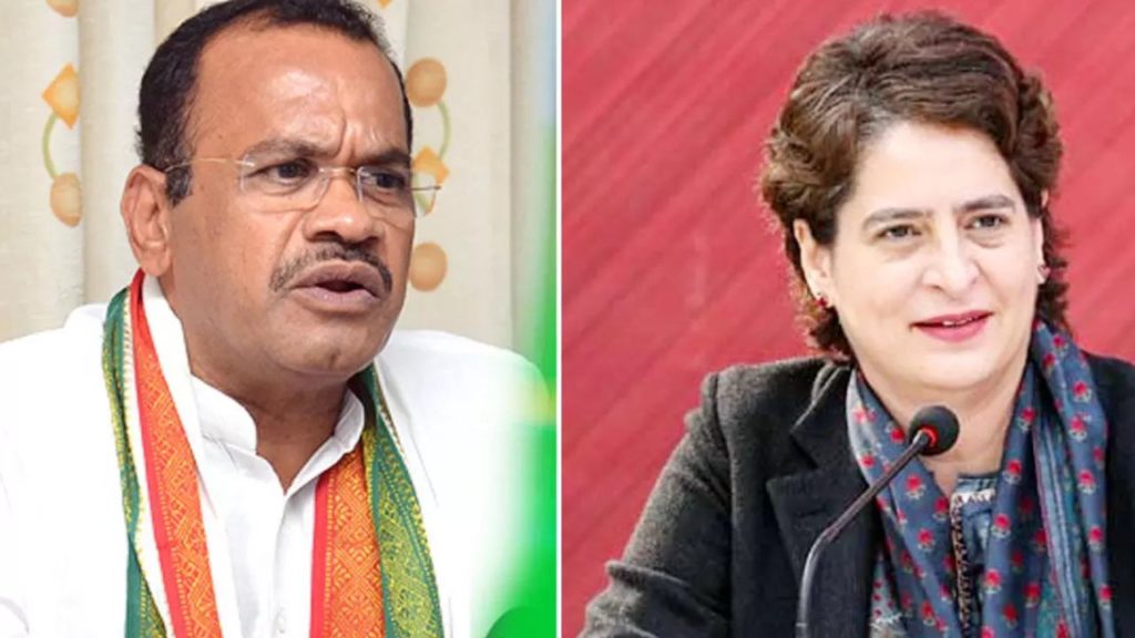 Venkat Reddy meeting with Priyanka Gandhi
