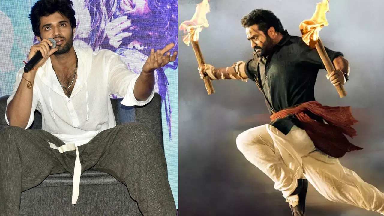 Vijay Devarakonda About NTR: తారక్ అన్న ఆస్కార్ గెలిస్తే మెంటలే.. అంటోన్న లైగర్! Vijay Devarakonda About NTR: తారక్ అన్న ఆస్కార్ గెలిస్తే మెంటలే.. అంటోన్న లైగర్!