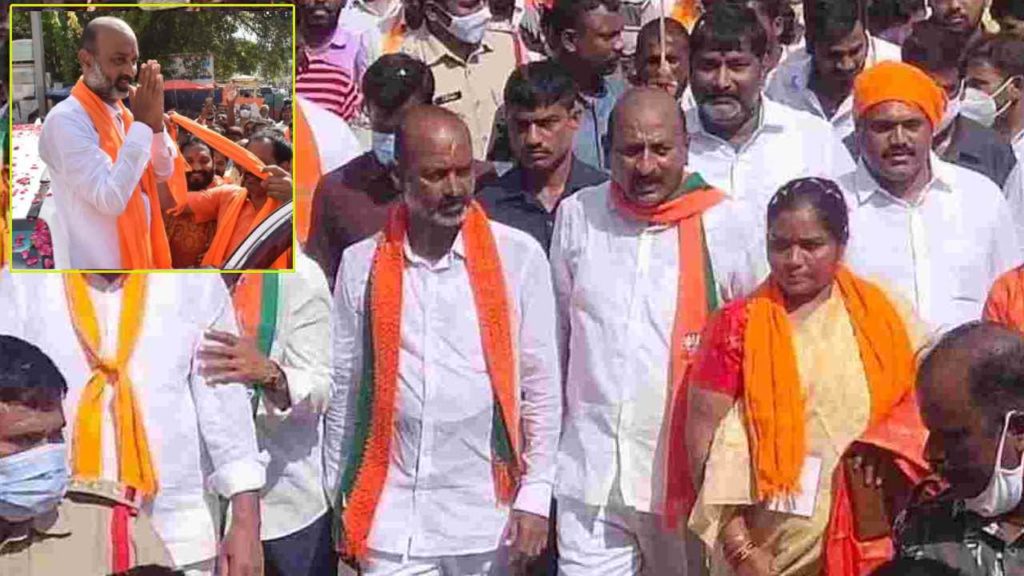 Warangal Commissionerate issued notices to Bandi Sanjay