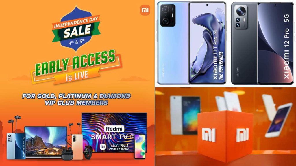 Xiaomi Independence Day sale Xiaomi 12 Pro at Rs 49,999, more deals on Redmi phones announced