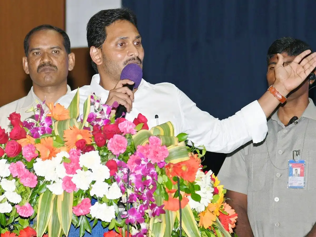 CM Jaganmohan Reddy participated in the program held in Visakhapatnam on the occasion of MoU with Parlay for the Oceans