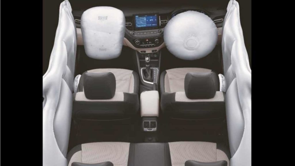 6 airbags mandatory in cars from October 1