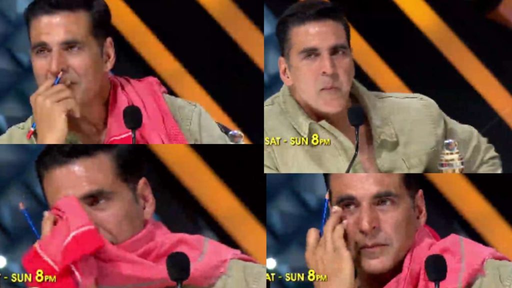 Akshay Kumar cried remembering his sister in a TV show