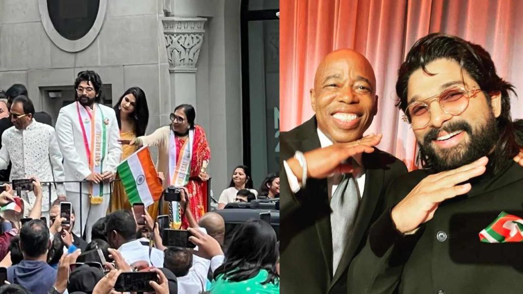 Allu Arjun in Indian Independence Celebrations at America