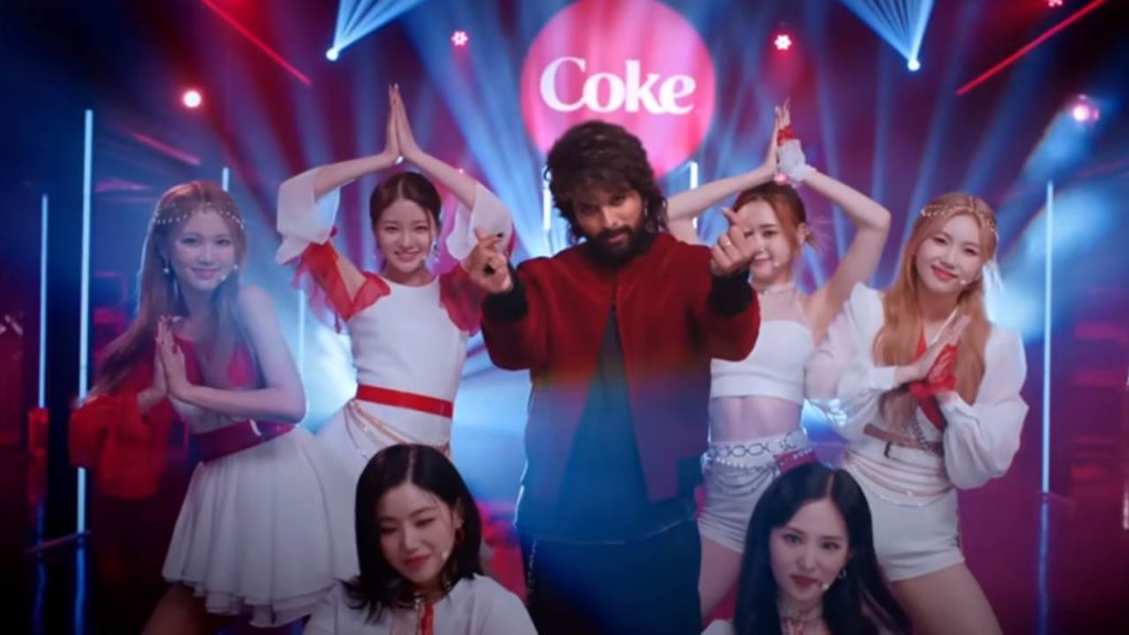 alluarjun coke ad