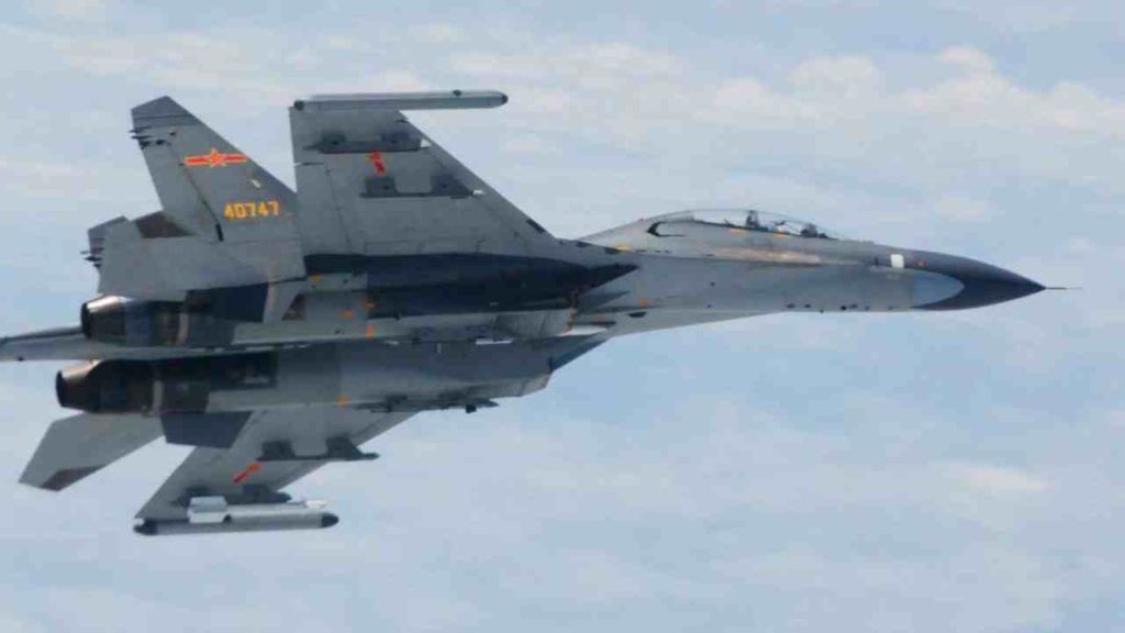 China sending fighter jets