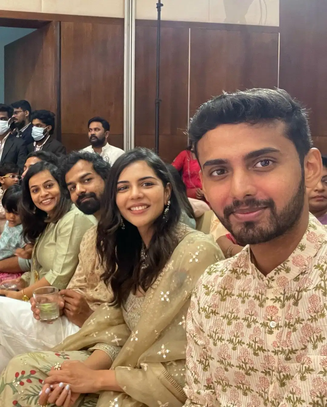 Kalyani Priyadarshan in Family Friend Engagement