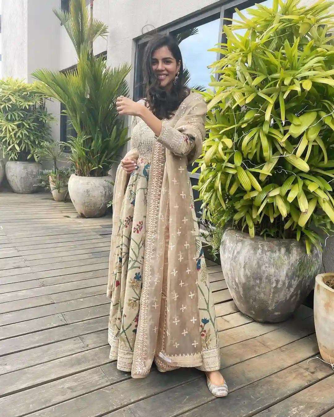 Kalyani Priyadarshan in Family Friend Engagement