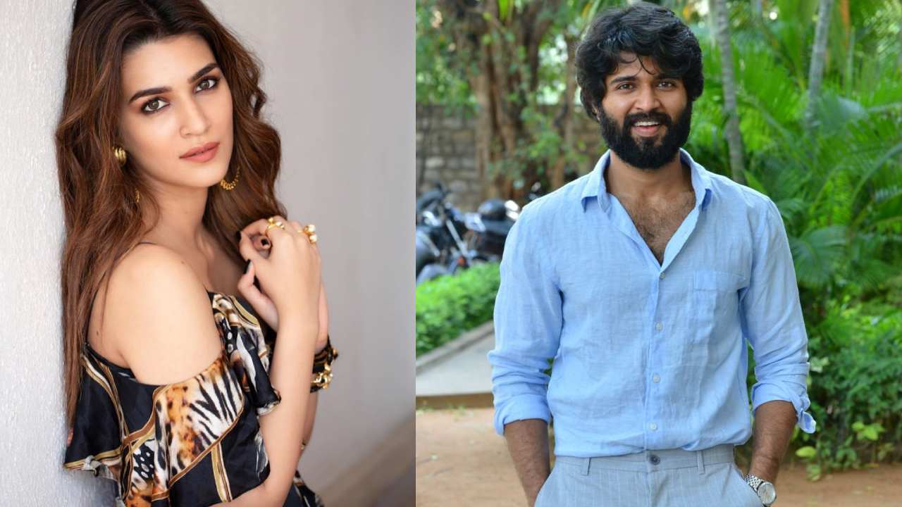 Krithi Sanon : నా స్వయంవరంలో ఆ ఇద్దరు హీరోలతో పాటు విజయ్ దేవరకొండ కూడా ఉండాలి Krithi Sanon : నా స్వయంవరంలో ఆ ఇద్దరు హీరోలతో పాటు విజయ్ దేవరకొండ కూడా ఉండాలి