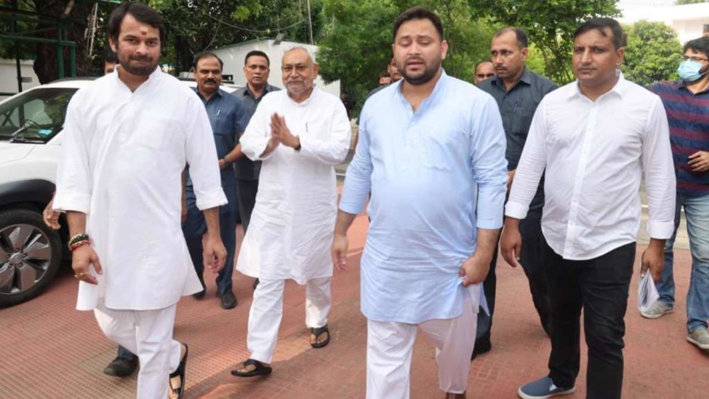 Forget 2017 and begin a new chapter says nitish ot tejashwi