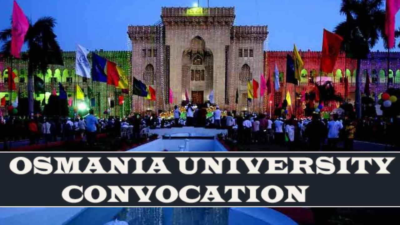Osmania University: ఓయూ 82వ స్నాతకోత్సవం, సీజేఐ ఎన్వీ రమణకు గౌరవ డాక్టరేట్ Osmania University: ఓయూ 82వ స్నాతకోత్సవం, సీజేఐ ఎన్వీ రమణకు గౌరవ డాక్టరేట్