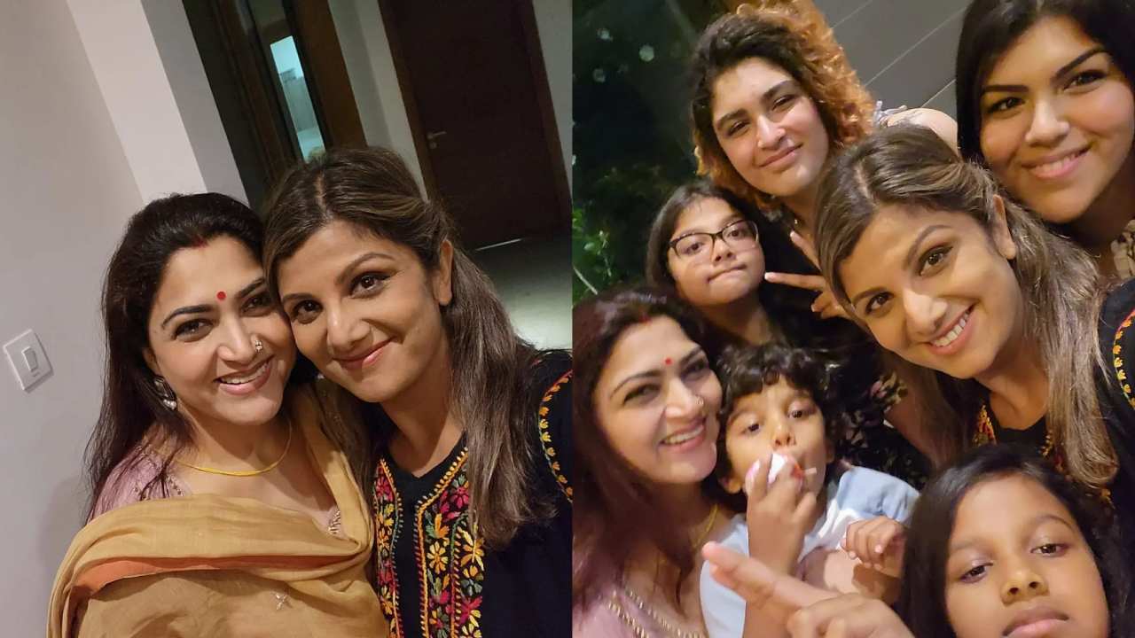 Rambha-Kushboo : చాలా రోజుల తర్వాత కలిసిన అలనాటి తారలు.. వైరల్ అవుతున్న ఫొటోలు.. Rambha-Kushboo : చాలా రోజుల తర్వాత కలిసిన అలనాటి తారలు.. వైరల్ అవుతున్న ఫొటోలు..