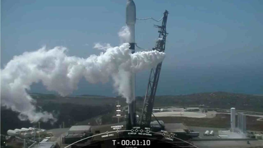 Spacex launches 46 satellites