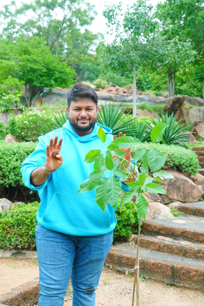 Thaman In Green India Challenge