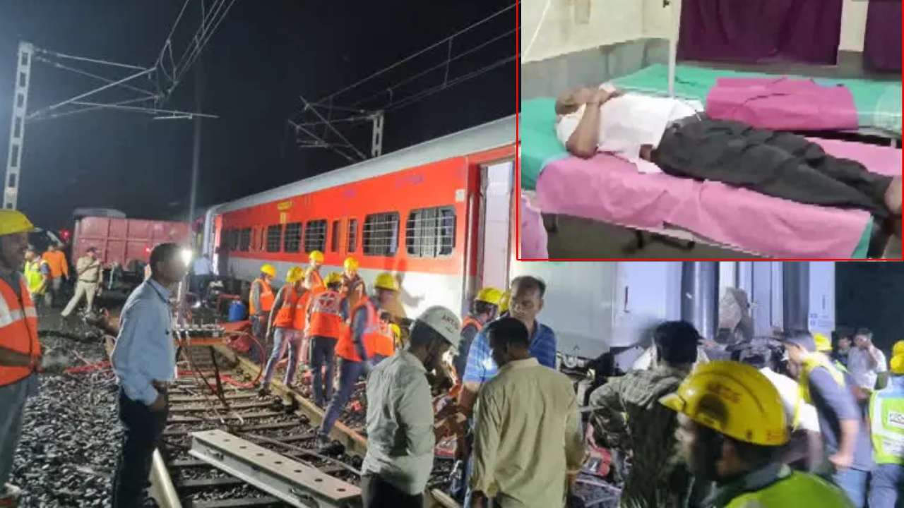 Train Accident in Maharastra : గూడ్స్ ట్రైన్ను ఢీకొన్న ప్యాసింజర్ ట్రైన్ 53 మందికి గాయాలు Train Accident in Maharastra : గూడ్స్ ట్రైన్ను ఢీకొన్న ప్యాసింజర్ ట్రైన్ 53 మందికి గాయాలు